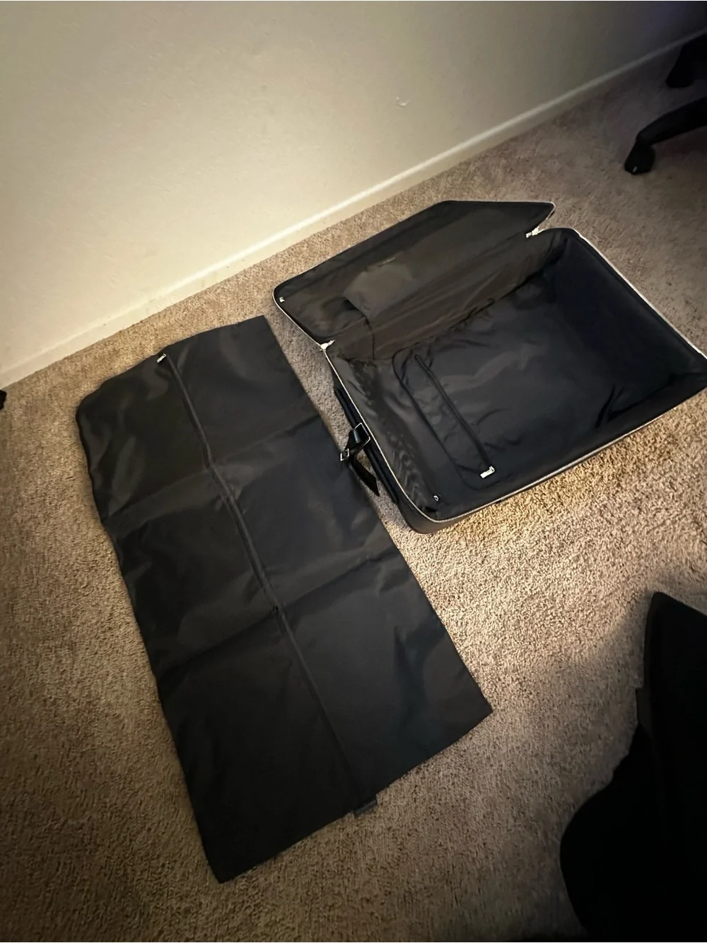 Louis Vuitton Black Damier Luggage